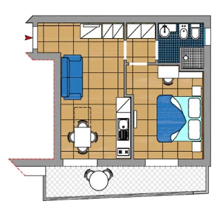 Marzia Lejlighedshotel Rimini